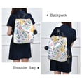 thumbnail image 4 of FORMRS Women's Travel Backpack Purse Anti-Theft Hidden Pockets Casual Shoulder Bag, Purple Easter Eggs, 4 of 7