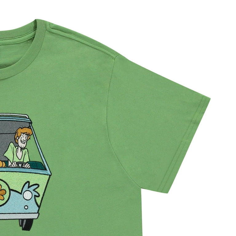 Scooby-Doo Mens Throwback Shirt, Shaggy, Velma Tee - Classic