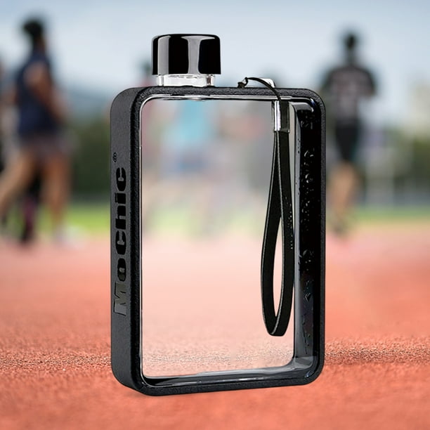 Termos para agua Botella para beber de 380ML, creativa, portátil, con cordón para llevar, para acampar, gimnasio, vasos