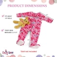 thumbnail image 4 of Pijama para muñecas Emily Rose de 18 pulgadas con osito de peluche, 4 of 9