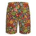 thumbnail image 6 of Naloa Hippie Peace Love Men's Beach Shorts, Surfing shorts, Swim trunks, Quick Dry Swim Trunks for Surfing Beach Fun - Large, 6 of 9