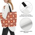 thumbnail image 3 of Fotbe 70s Retro Style Bolsa Tote Estética de Lona con Estampado para Mujer - Bolsa Reutilizable de Hombro Casual para Vacaciones, Compras, Trabajo y Gimnasio, 3 of 8
