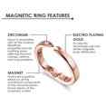 thumbnail image 3 of Anillo magnético adelgazante para pérdida de peso, paquete de 2 drenaje linfático Anillo magnético de drenaje linfático Anillo de apertura ajustable Rendimiento inigualable, 3 of 8