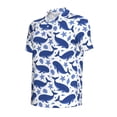 thumbnail image 4 of Wukai Whale Men’s Polo Shirts,Quick-Dry Athletic Shirt,Classic Fit Shirts-X-Large, 4 of 8