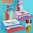 thumbnail image 2 of Twfbrm Drawing Projector Table for Kids, Trace and Draw Projector Toy with Light Toddler Toys, Child Smart Projector Sketcher Desk, Learning Projection Painting Machine for 3-8 Yrs on Clearance - Pink, 2 of 3