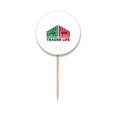 thumbnail image 1 of Traders Life Bull Bear Art Deco  Fashion Toothpick Flags Round Labels Party Decoration, 1 of 3
