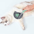 thumbnail image 3 of Cepillo de aseo para perros y gatos, peine para eliminar pelos enredados, cepillo de masaje Verde, 3 of 9