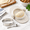 White-5", variant on Empanada Maker Press 5 Inch Extra Large Dumpling Set