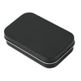 thumbnail image 2 of Caja de almacenamiento de tarjetas Baoblaze organizador de hierro portátil duradero Negro, 2 of 8