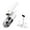 White, variant on Car Mounted Vacuum Cleaner With Super Strong Suction Power Handheld Household Inflatable Multifunctional Wireless Convenient Folding Vacuum Cleaner