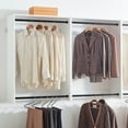 thumbnail image 3 of Devi White Freestanding Walk in Wood Closet System, 3 of 6