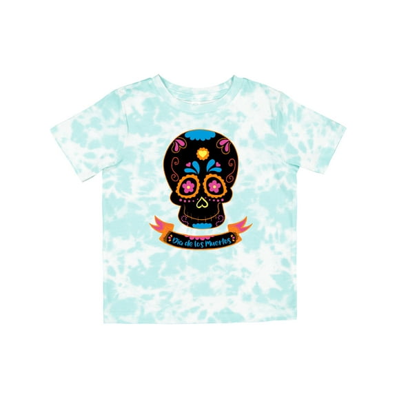 Inktastic Day of the Dead Skull Blk Boys or Girls Toddler T-Shirt