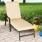 Mainstays Crossman Chaise Lounge-tan