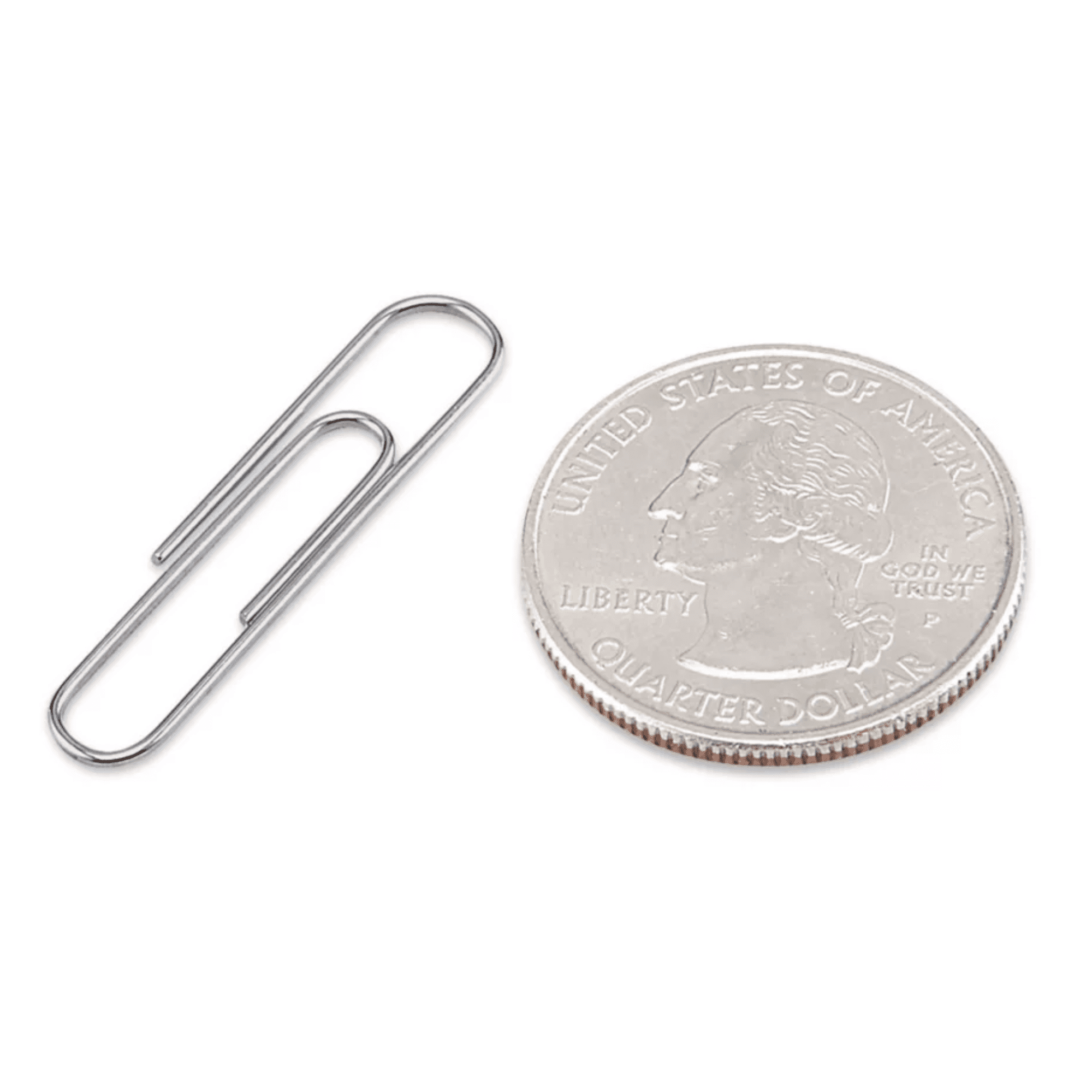 ACCO® Economy Smooth Paper Clips, 1000 Total, Jumbo, Silver, 100 Per Box, Pack Of 10 Boxes