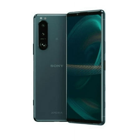 Sony Xperia 1 III XQ-BC72 5G Dual 256GB 12GB RAM Factory Unlocked (GSM Only | No CDMA - not Compatible with Verizon/Sprint) International Version – Frosted Green