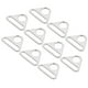 thumbnail image 3 of 10 piezas Hebilla ajustable 38 mm Material de aleación de zinc Multiusos Ligero Accesorios de equipaje portátiles Blanco, 3 of 10