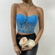thumbnail image 1 of SAYOO Corsé femenino, blusa en forma de tubo, bordado floral, chaleco de hombro claro, adecuado para reuniones diarias del Club SAYOO  moda, 1 of 2