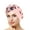 Pink, variant on AKEGAMN Ethnic Pre-Tied Braid Hair Wrap Turban Headwear for Women Polyester, Brown One Size
