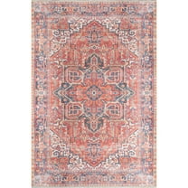 Momeni Traditional Rectangle Area Rug, Red, 9'6" X 12'6"