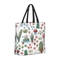 thumbnail image 2 of Kll Frog And Forest Plants Pattern Aesthetic Tote Bag For Women Beach Bag Shopping Bags Shoulder Bag Reusable Grocery Bags, 2 of 8