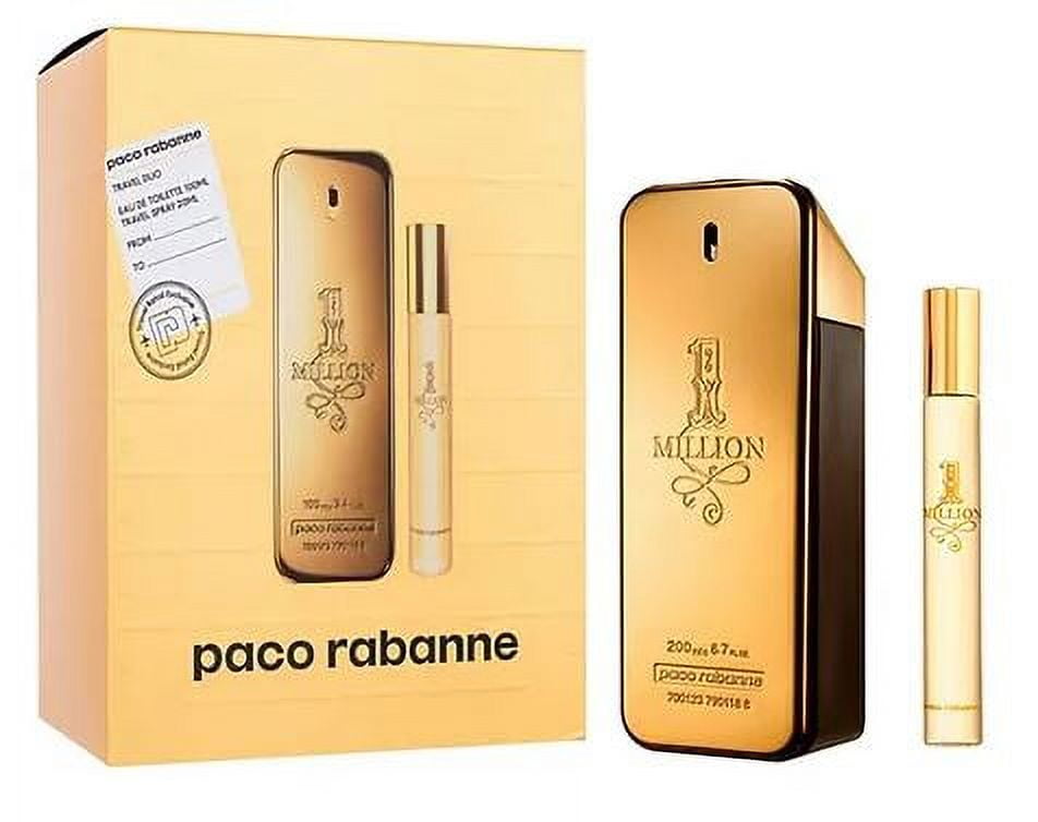 パコラバンヌワンミリオン 2点 ギフトセット 1 MILLION Paco Rabanne 1 Million Men's Perfume Fragrance Gift Set, 2 Pieces