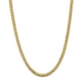 thumbnail image 6 of 14K Yellow Gold 5.5mm Solid Miami Cuban Chain 20 Inch, 6 of 6