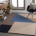 thumbnail image 2 of Surya Kennedy KDY-3027 60 x 90" Rectangle Wool Rug in Brown/Navy/Light Beige, 2 of 7