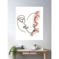 thumbnail image 2 of Graphic Art Poster Wall Art, Modern Wall Decor For Living Room Bedroom, 8x12 UNFRAMED, 2 of 3