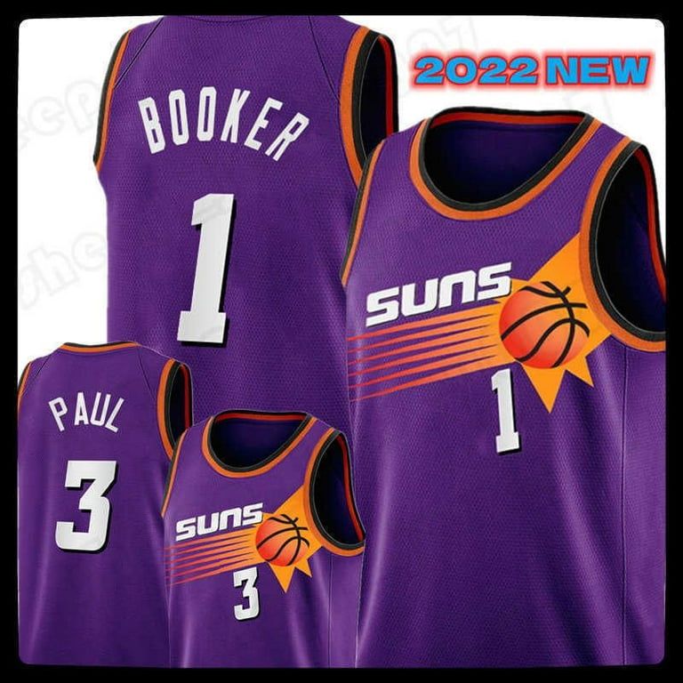 NBA_ 2022 Cheap Phoenixs Sun Devin 1 Booker Basketball Jersey