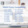 thumbnail image 2 of brother mfc-7460dn drum unit (oem) made by brother -prints 12000 pages, 2 of 3
