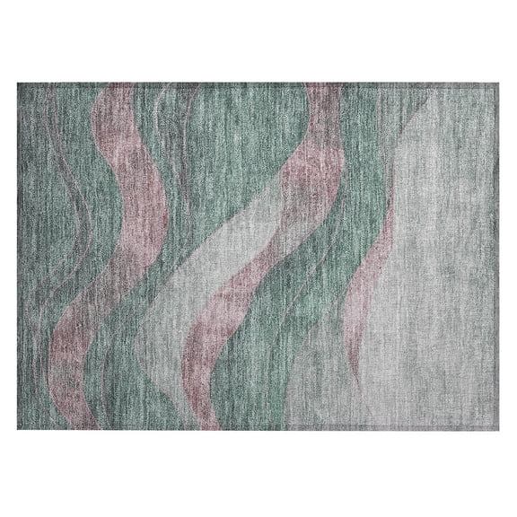 Dalyn Rugs Machine Washable Indoor/Outdoor Chantille Sage 1'8" x 2'6" Rug