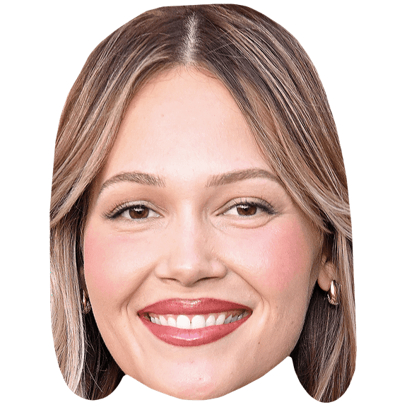 Kelli Berglund (Smile) Big Head. Larger than life mask.