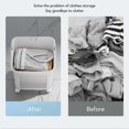 thumbnail image 2 of Cesto para la Colada con 4 Ruedas, Cesta Rodante para Ropa Sucia, Carrito de Lavandería Grande Apilable, Organizador de Almacenamiento de Ropa para el Hogar, Cocina y Baño, 2 of 9