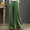Green, variant on Babysbule Women's Spring And Summer Pants Solid Color Elastic Waist Cotton Linen Versatile Straight Tube Casual Wide Leg Pants