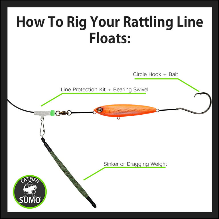 Catfish Rigs with Rattles - Do Rattles Work in Catfish Rigs - How to Rig  Catfish Rattles 