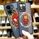 thumbnail image 2 of Funda de teléfono mate para OPPO RENO 8 8T 7Z 7 6Z 6 5 4 3 PRO PLUS 4G 5G Funda Capa Shell Marvel dibujos animados héroe Spider-Man Lron Man, 2 of 5