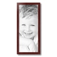 thumbnail image 2 of ArtToFrames 8" x 19" Maple Wood Picture Frame, 8x19 inch Red Wood Poster Frame (WOM-4962), 2 of 7