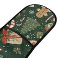 thumbnail image 4 of Yayeee Double Oven Mitt Kitchen Heat Resistant Baking 35" x7" Quilted Glove, Christmas Gift Pattern, 4 of 6