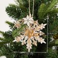 thumbnail image 4 of 1 colgante para árbol de Navidad, reno, copo de nieve, estrella, corona, decoración para fiesta de Navidad, decoración del hogar, regalo, adorno, 4 of 5