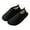 Black, variant on Mens Womens Comfort Slippers Plush Lining Winter Memory Foam House Shoes Slip On Bedroom Slippers