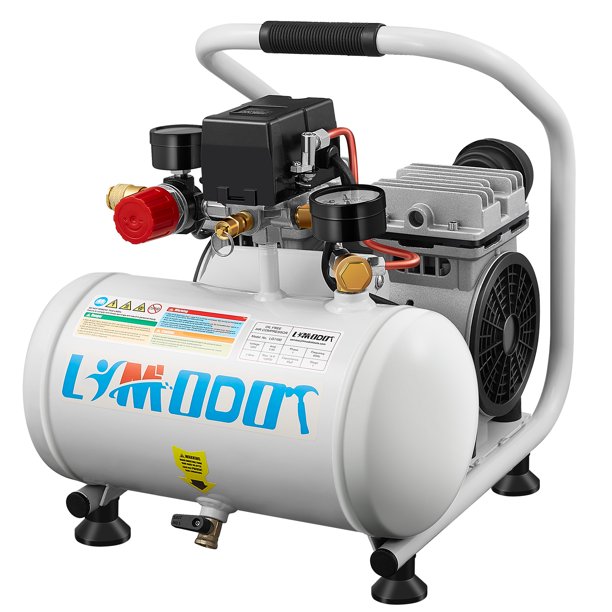 Limodot Oil Free Ultra Quiet Portable Air Compressor, Whisper Quiet