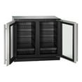 thumbnail image 4 of U-Line Modular 3000 Series U-3036RRGLS-00B - Refrigerator - side-by-side - built-in - niche - width: 35.6 in - depth: 24 in - height: 33.9 in - 6.9 cu. ft - stainless steel, 4 of 5