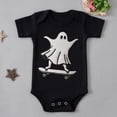 thumbnail image 5 of Gunia Baby Boy Girl Halloween Outfit Bodysuit Funny Print Soft One Piece Romper For Infants And Toddlers Outfits 0-3 Months, 5 of 5