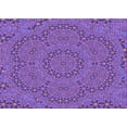 thumbnail image 1 of Ahgly Company Machine Washable Indoor Rectangle Transitional Bright Purple Area Rugs, 5' x 7', 1 of 7