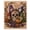 A003- Style C, variant on Diamond Painting Kit with Canvas Art Wall Decor,Fall Halloween Gnomes Pumpkin Decorations for Adults,Halloween Wall Decor with Moon and Rhinestone Beads,Craft Kit for Adults