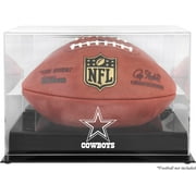 Dallas Cowboys Black Base Football Display Case