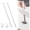 2 Pcs White, variant on 45cm Flexible Sink Cleaning Brush Waterpipe Drain Dredge Tool Bath plug long hair cleaner Overflow Unblocker Cleaner Stick