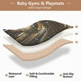 thumbnail image 5 of WOBOGO Blonde Lass Playing The Piano Baby Playmats Extra Large Waterproof Rollable Activity Pads for Toddlers 50×50inch, 5 of 7