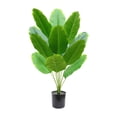 thumbnail image 2 of Planta artificial, adorno de regalo en maceta artificial, decoración, planta verde simulada para escritorio, comedor al aire libre, sala de estar 40x70 cm, 2 of 8