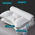 thumbnail image 4 of Cervical Pillow for Neck Pain Relief, Memory Foam Pillows , Adjustable Orthopedic Bed Pillow for Sleeping, Support for Side Back Sleepers, 4 of 9